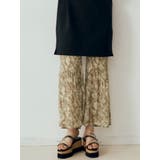 ミックス | シアープリーツパンツ | MURUA
