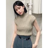 チェーンケーブルニットタンク | MURUA | 詳細画像20