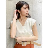 アイボリー | コンパクトカシュクールニット | MURUA