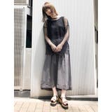 メッシュオーバートップス×タンクSET | MURUA | 詳細画像14