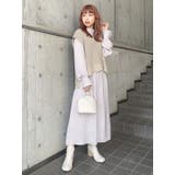 ニットベストセットワンピース | MURUA | 詳細画像20