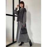 ニットベストセットワンピース | MURUA | 詳細画像8