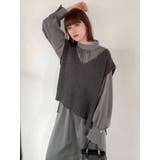 ニットベストセットワンピース | MURUA | 詳細画像9