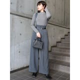 ワンショルダーワイドパンツ[品番：MKSW0039515]｜MURUA（ムルーア）の 