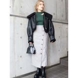 ムラレザーボタンペンシルスカート | MURUA | 詳細画像4