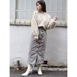 ムラレザーボタンペンシルスカート | MURUA | 詳細画像8