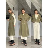 3WAYレーストレンチコートワンピース[品番：MKSW0042517]｜MURUA 