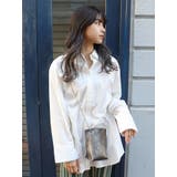 ワイドスリーブオーバーシャツ[品番：MKSW0044576]｜MURUA（ムルーア）のレディースファッション通販｜SHOPLIST（ショップリスト）