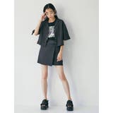 ハイウエストラップミニスカート【セットアップ着用可】 | MURUA | 詳細画像7 