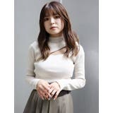 変形ネックニット | MURUA | 詳細画像11