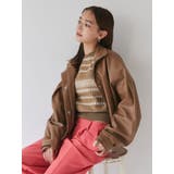 フェイクレザーブルゾン | MURUA | 詳細画像11