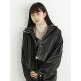 フェイクレザーブルゾン | MURUA | 詳細画像14