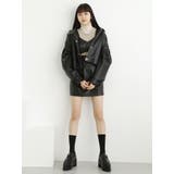 フェイクレザーブルゾン | MURUA | 詳細画像16