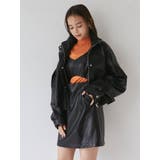 フェイクレザーブルゾン | MURUA | 詳細画像3