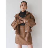 フェイクレザーブルゾン | MURUA | 詳細画像4