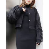 ブラック | シアードッキングブルゾン | MURUA