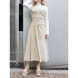 ベージュ | ワンショルジャンスカ | MURUA