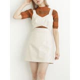 ホワイト | フロントカットワンピース | MURUA