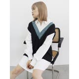カットショルダーベストドッキングワンピース | MURUA | 詳細画像9