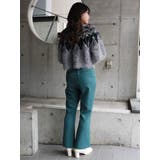 ステップスリットフィットフレアパンツ | MURUA | 詳細画像7 