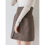 カーキ | ツイードタックショートパンツ | MURUA