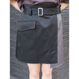 アシメラップミニスカート | MURUA | 詳細画像1 