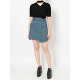 アシメラップミニスカート | MURUA | 詳細画像18 