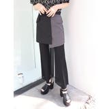 アシメラップミニスカート | MURUA | 詳細画像8 