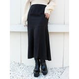 ブラック | アシメスリットマーメイドスカート | MURUA