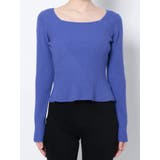 ショートペプラムニット | MURUA | 詳細画像15