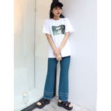 シャーリングフレアパンツ | MURUA | 詳細画像6 