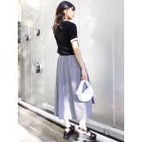 ブロッキングフレアスカート | MURUA | 詳細画像11 