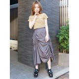 ブロッキングフレアスカート | MURUA | 詳細画像13 