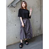 ブロッキングフレアスカート | MURUA | 詳細画像18 