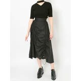 ブロッキングフレアスカート | MURUA | 詳細画像25 