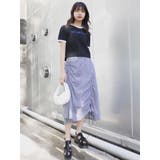 ブロッキングフレアスカート | MURUA | 詳細画像9 