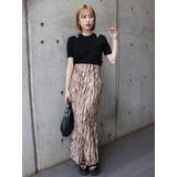 バックスリットハイウエストマーメイドスカート | MURUA | 詳細画像4 