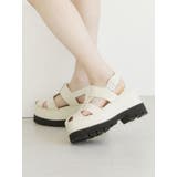 クロスストラップサンダル | MURUA | 詳細画像1 