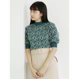 パターンジャガートハーフニット | MURUA | 詳細画像13 