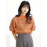 パターンジャガートハーフニット | MURUA | 詳細画像17 