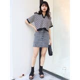 モノグラムハーフスリーブニットポロ | MURUA | 詳細画像21 