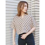 モノグラムハーフスリーブニットポロ | MURUA | 詳細画像25 