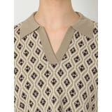 モノグラムハーフスリーブニットポロ | MURUA | 詳細画像45 