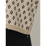 モノグラムハーフスリーブニットポロ | MURUA | 詳細画像47 