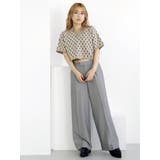 モノグラムハーフスリーブニットポロ | MURUA | 詳細画像6 