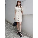 ランタンスリーブミニワンピース | MURUA | 詳細画像3