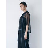 パイピングメッシュシャツ | MURUA | 詳細画像4 