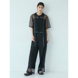 パイピングメッシュシャツ | MURUA | 詳細画像5 