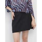 ブラック | ワイドベルトミニスカート | MURUA