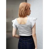 スクエアフリルニットタンク | MURUA | 詳細画像10 